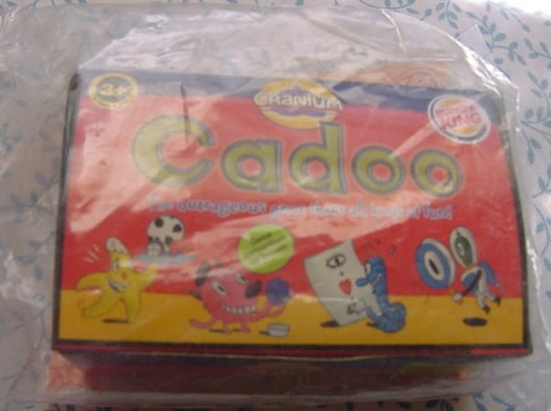 Burger King Cranium Cadoo Game MIP Red Box