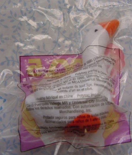 McDonald's Babe Ferdinand Duck or Goose MIP 1995