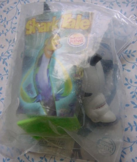 Burger King Shark Tale Frankie Shark Flapping Tail Toy MIP