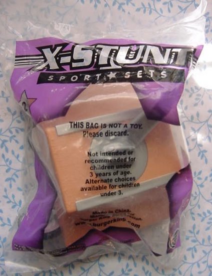 Burger King X Stunt Sport Sets #2 Bicycle Toy MIP