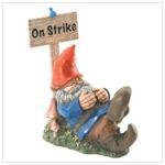 ON STRIKE GARDEN GNOME