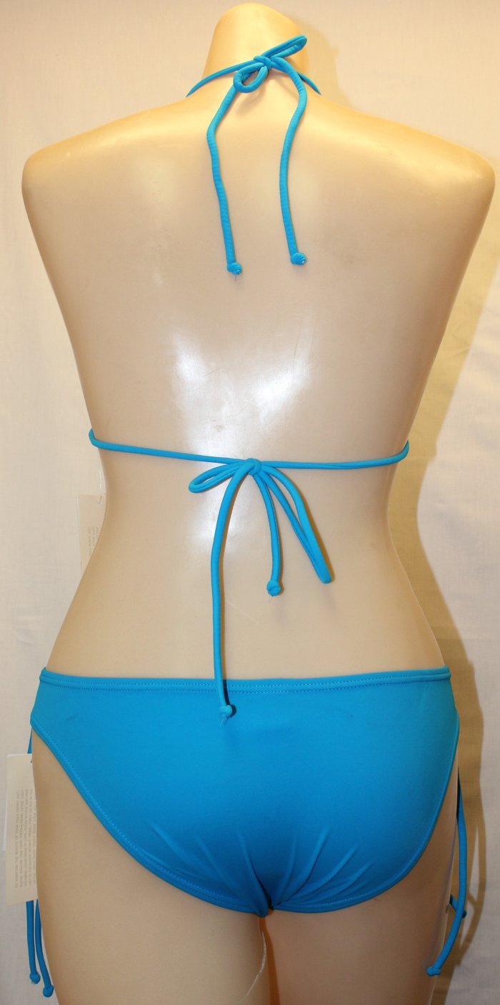 NEW HULA HONEY Blue 2pc Bikini Swimsuit Size XS