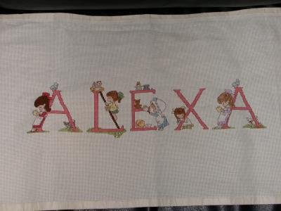 Personalized Child's Name letters by Joan Walsh Anglund