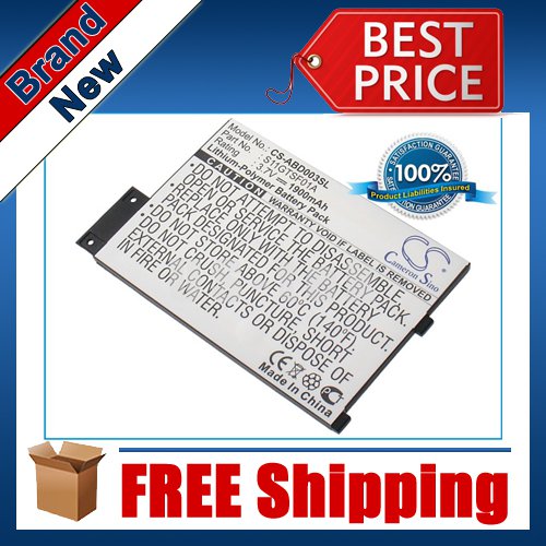 1900mAh Battery For Amazon Kindle 3, Kindle III, Kindle 3 Wi-fi, Graphite