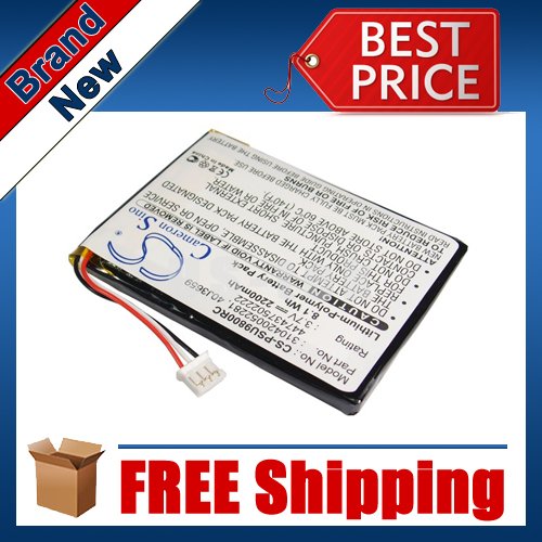 2200mAh Battery For Philips Pronto TSU-9800, Multimedia Control Panel RC9800I