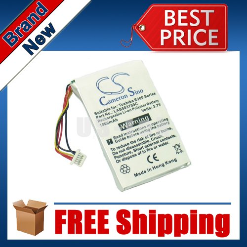1000mAh Battery For TOSHIBA Genio E300, Genio E310, Genio E330, Genio E335