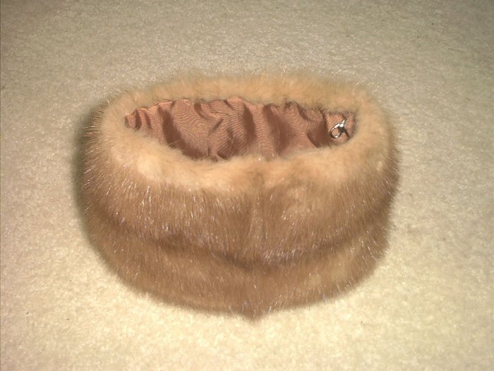 Blonde Mink Evening bag