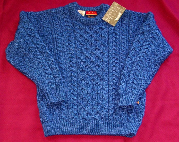 NWT Boys Avoca Merino Wool Sweater Large from Ireland