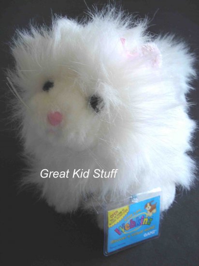 Webkinz Persian Cat Kitty Kitten Webkins New Tag