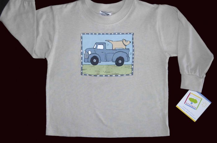 NWT Boys MULBERRIBUSH Tee Shirt Top Truck Dog 2T