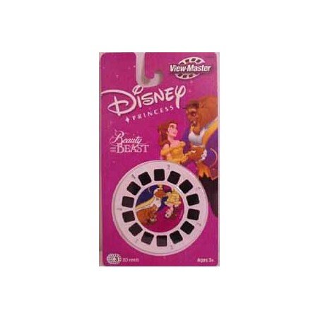 View Master PRINCESS Belle Beauty Beast 3D Reels Set 3 Pk Viewmaster