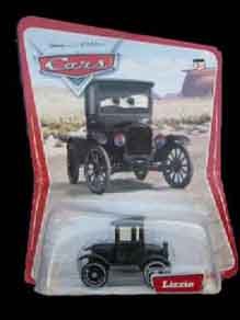 Disney Cars Lizzie Lizzy Model T Original New Pixar