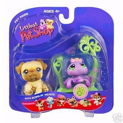 Littlest Pet Shop Spider Web Bulldog Dog Little PetShop New