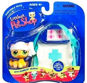 Littlest Pet Shop Injured Kitten Cat Doctor Bag Band Aid Little PetShop