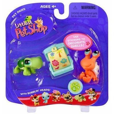 Littlest Pet Shop Hermit Crab Orange Turtle Little PetShop