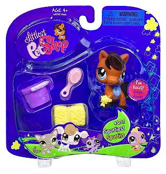 Littlest Pet Shop Horse Fuzzy Pony 627 Little PetShop
