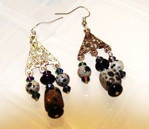 Black & White Precious Stones