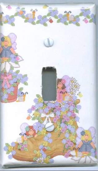 Little Fairies Light Switch Cover