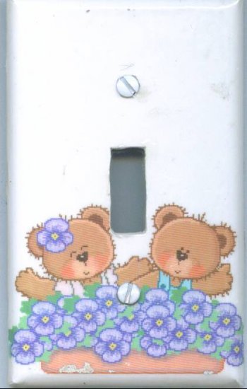 Happy Bears Light Switch Cover