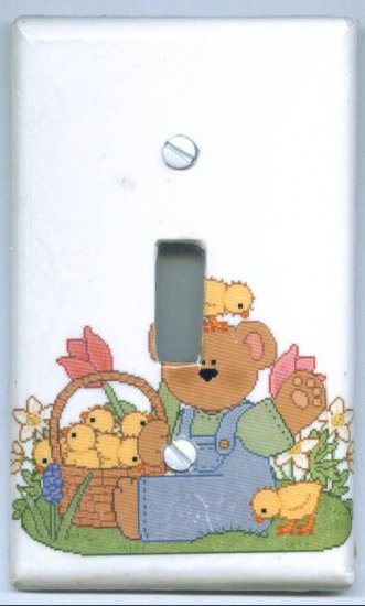 Bear and Ducks Light Switch Cover