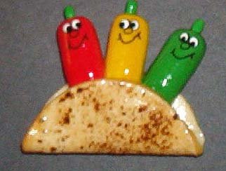 Tacoteers (Red/Yellow/Green Chile)