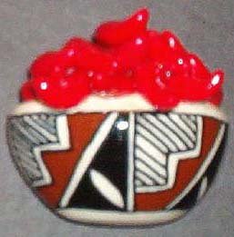 Red Chile Indian Pot (w/brown)