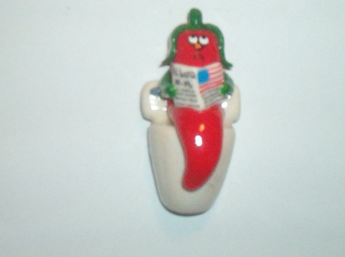 Red Chile on Potty