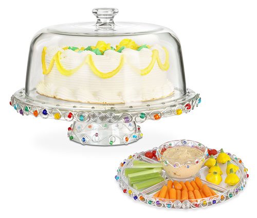 Glass 3 in 1 Entertaining Set