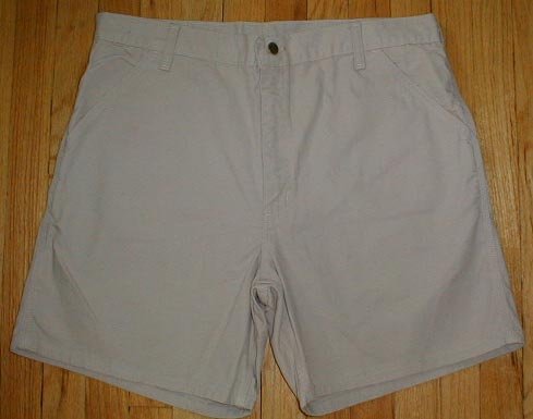 CARHARTT Cotton Canvas Shorts Mens Size 38 NEW --MAKE AN OFFER!!