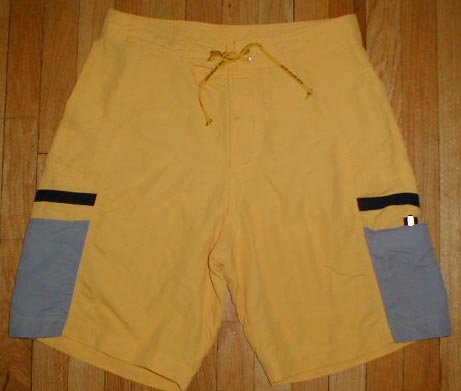 EDDIE BAUER Mens Cargo Swim Trunks Board Shorts Sz 34 --MAKE AN OFFER!!