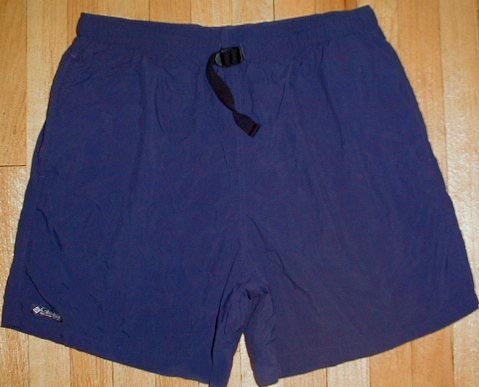 COLUMBIA SPORTSWEAR Nylon Water Swim Shorts Mens Size L Large NEW --MAKE AN OFFER!!