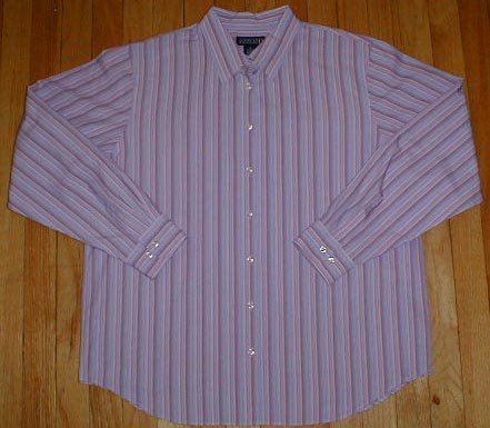 LANDS END Long Sleeved Button Front Shirt Top Blouse Womens Size 16 --MAKE AN OFFER!!