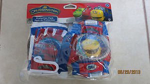 Chuggington Protection pack ( Knee / Elbow and gloves ) Age: 3 + pad set Protect