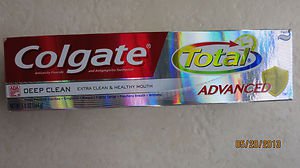 Colgate Total Advanced Deep Clean 5.8 oz ( 164 g) Extra Clean toothpaste anticav