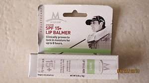 Mission Athletecare SPF 15 + lip balmer Mint Flavor Sergio Garcia Pro Golfer NE