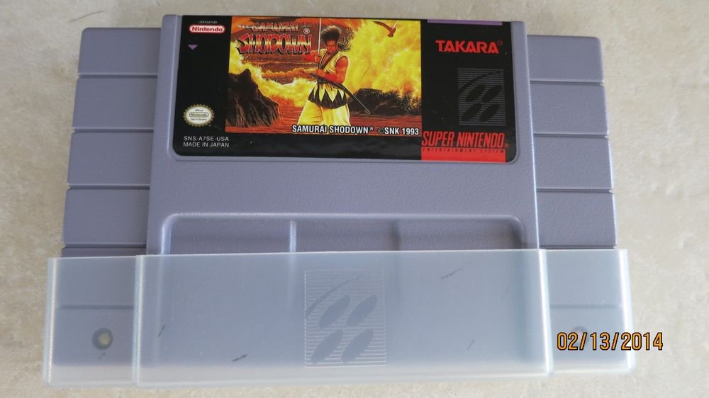 TAKARA Super Nintendo Made in Japan Samurai Shodown SNS-006 game kid toy collect