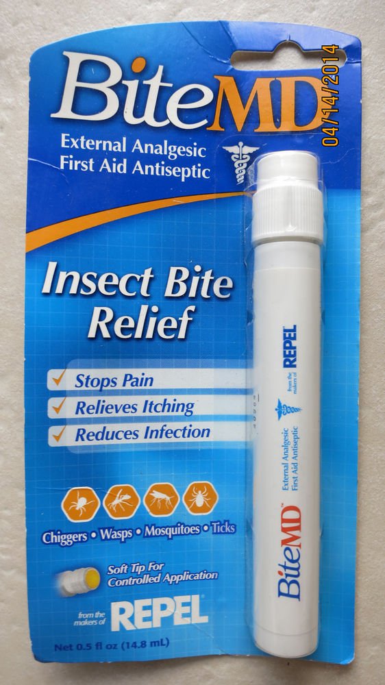 Mosquito Insect Bite Stop Itching Pain Relief Stick Analgesic BiteMD First Aid