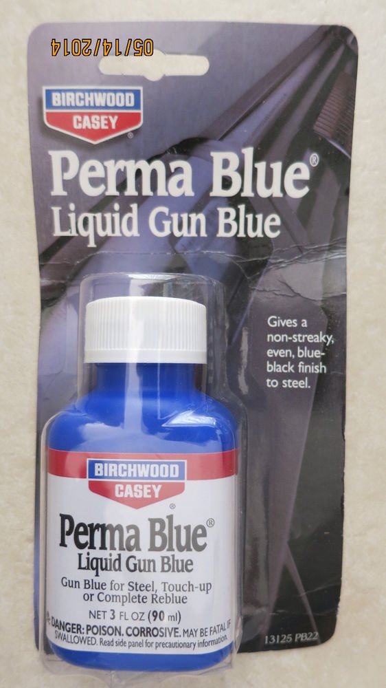BIRCHWOOD CASEY Perma Blue liquid Gun Blue 3 fl oz ( 90 ml ) 13125 PB22 touch up