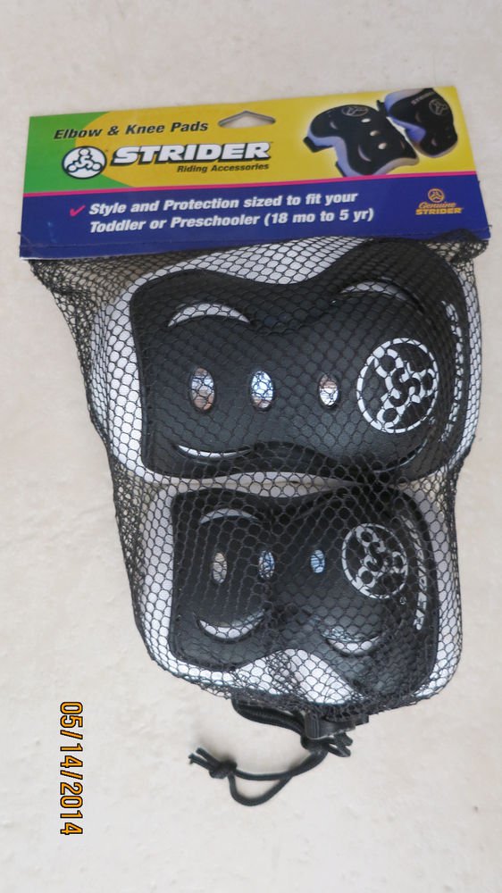 Genuine Strider Riding Accessories Knee and Elbow pads Protection Gear Toddler