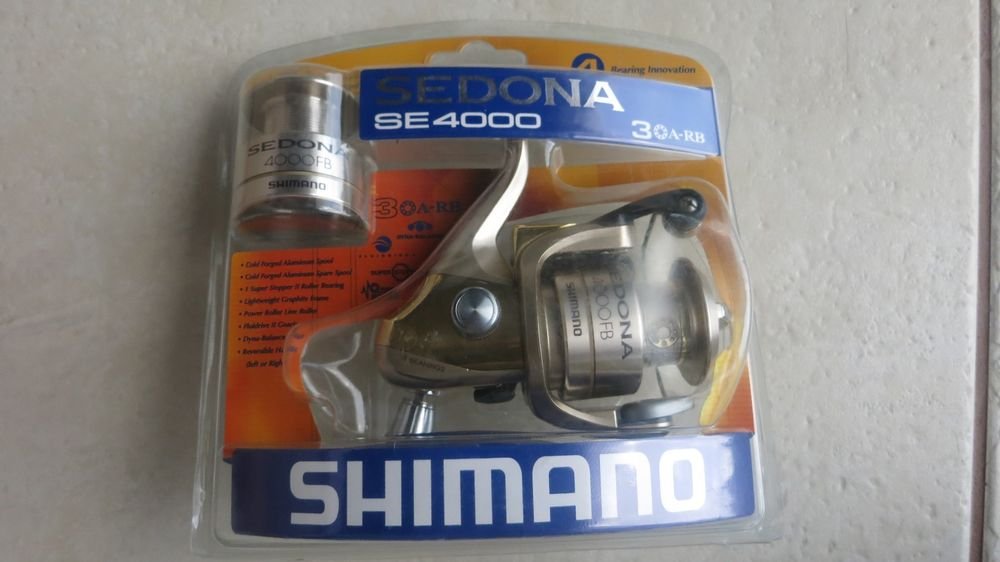 SHIMANO Sedona SE4000 fishing reel 4 BB Cold Forged Aluminum Spool SE4000FBC NEW