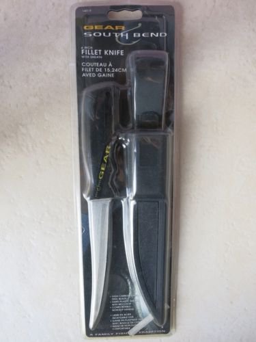 Gear South Bend 6 " Fillet Knife with Sheath 1487-X 1487 for multi purpose NEW k