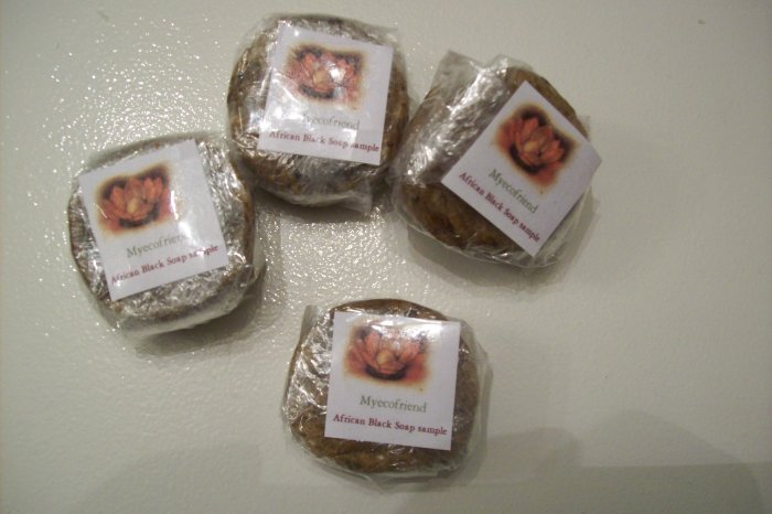 African Black Soap 1/2 oz sample