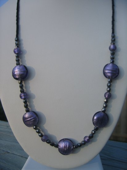 Purple and Black Sparkles