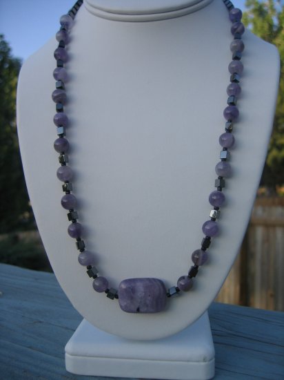 Amethyst and Hematite