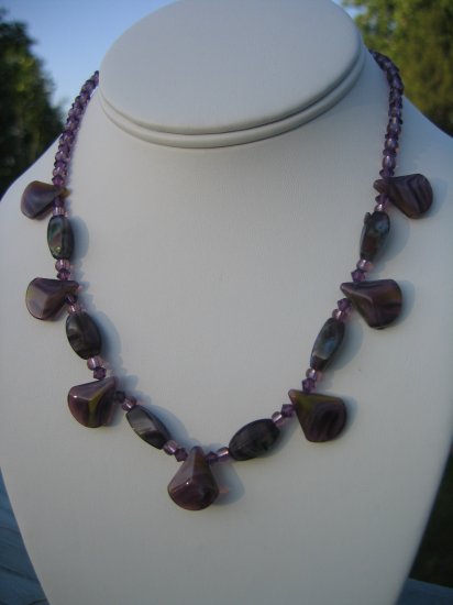 Swirly Purple Tear Drops