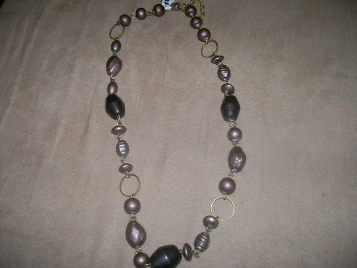Black stone Necklace
