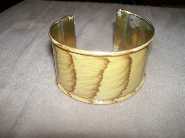 Wood Style Cuff Bracelet