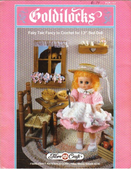 Goldilocks~ Crochet Pattern~ Free Shipping