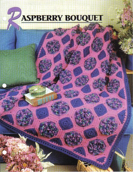 Annie’s Attic Q & A Club~ Raspberry Bouquet~ Free Shipping