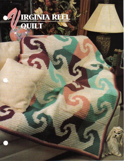 Annie’s Attic Q & A Club~ Virginia Reel Quilt~ Free Shipping